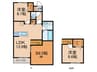 仮）清須市ミサワホーム新築計画 2LDK+Sの間取り
