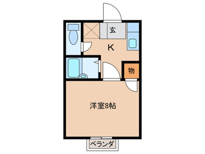 間取図 イシイハイツ