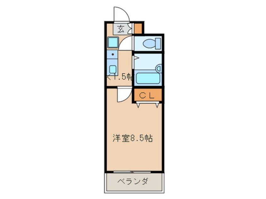 間取図 サンハイツ城西