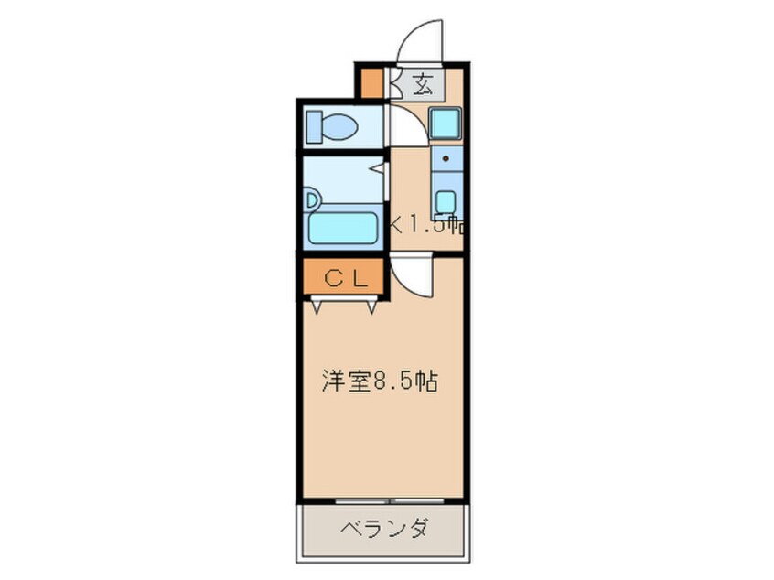 間取図 サンハイツ城西