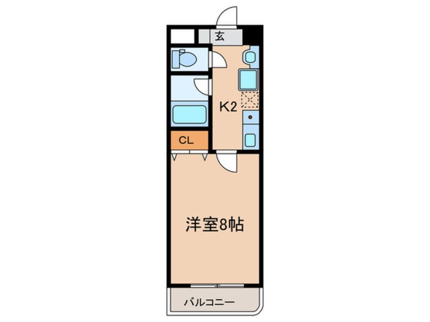 間取図 ＣＩＴＹ ＣＯＵＲＴ