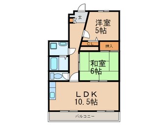 間取図 ティ－グル名西