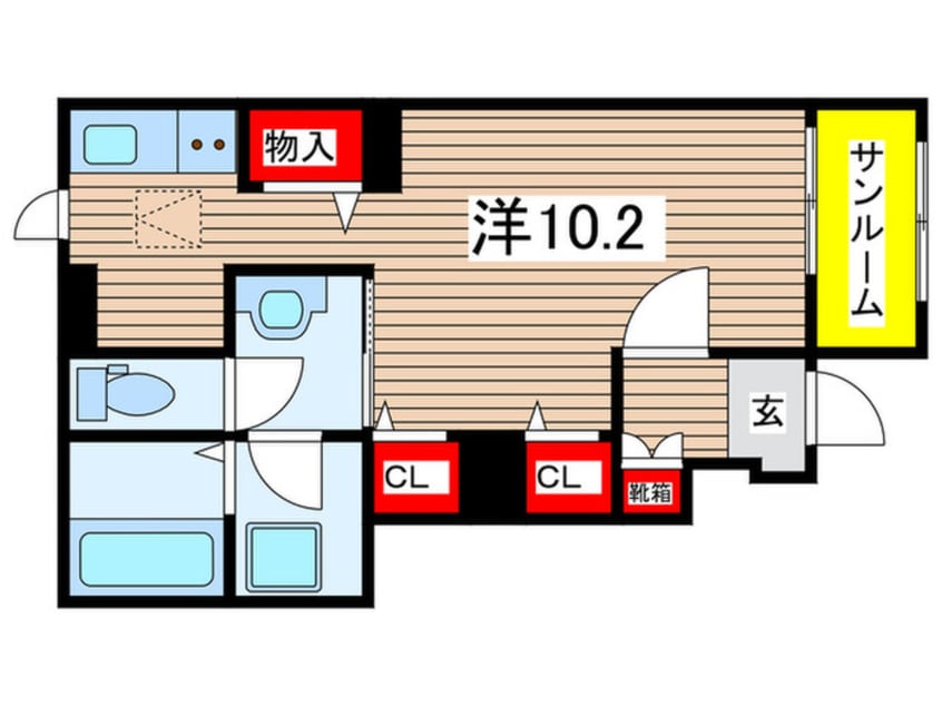 間取図 シャローム・Ｔ