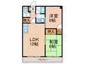 高木ハイツの間取図