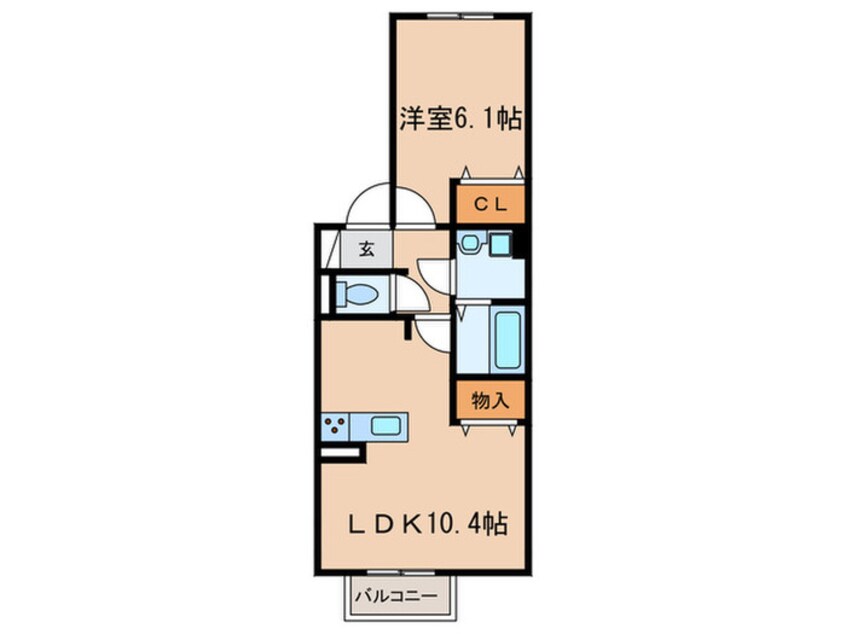 間取図 クータウン