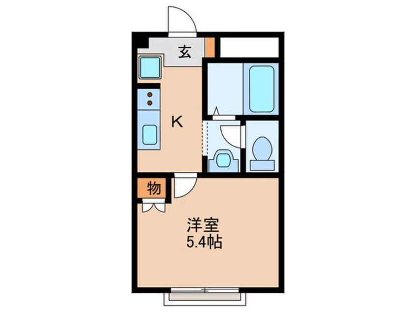 間取図 リバーサイドＪＳ