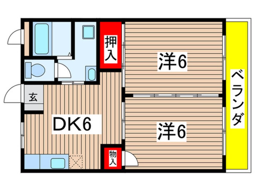 間取図 光陽マンション