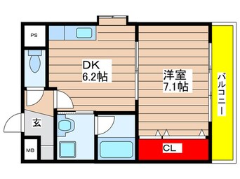 間取図 グレース サワ