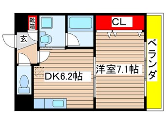 間取図 グレース サワ