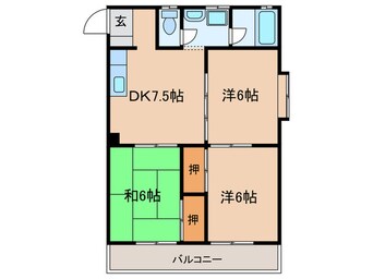 間取図 メゾン廣