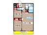 ＰＬＡＮ　ＤＯＯＬ広路 2LDKの間取り