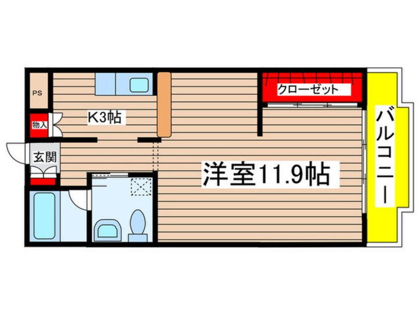 間取図 八事第一ビル