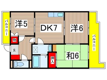 間取図 八事第一ビル