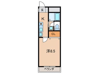 間取図 ドミ－ル市木