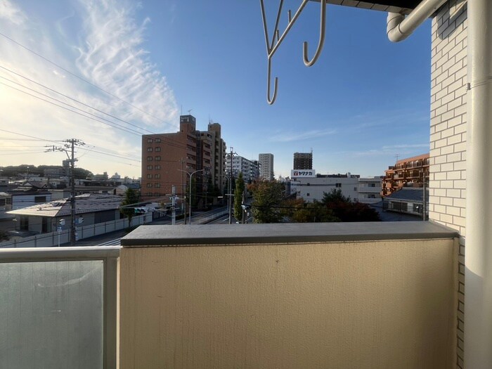 室内からの展望 川原ロイヤルハイツ