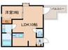 仮)HARE 1LDKの間取り
