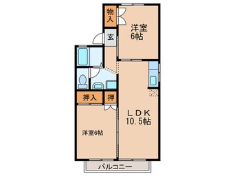 間取図 ソナーレ　Ｂ棟