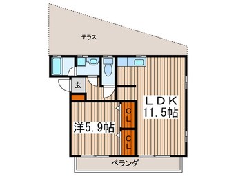 間取図 オアシス呼続