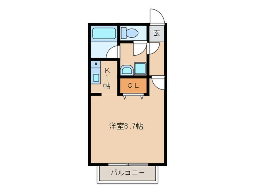 間取図 プリミエール豊栄