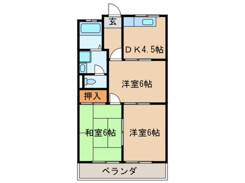 間取図 エクセル宮代