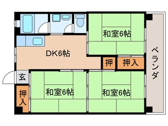 間取図 第二泰水堂ﾋﾞﾙ