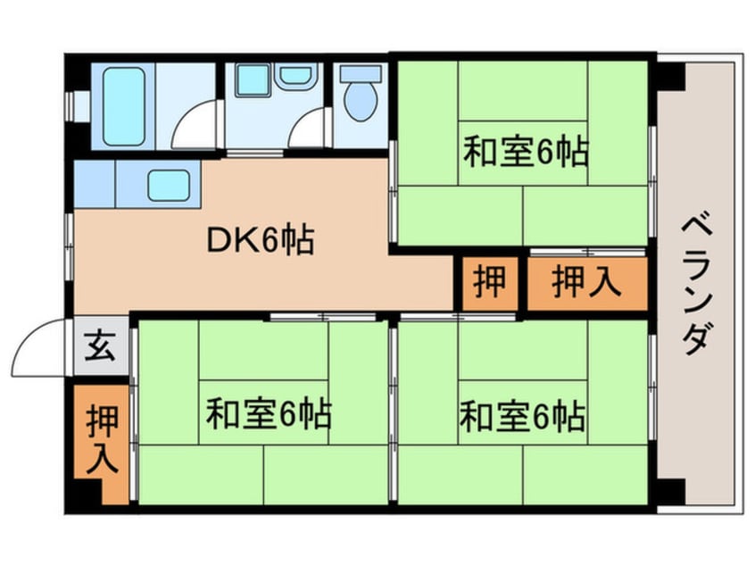 間取図 第二泰水堂ﾋﾞﾙ