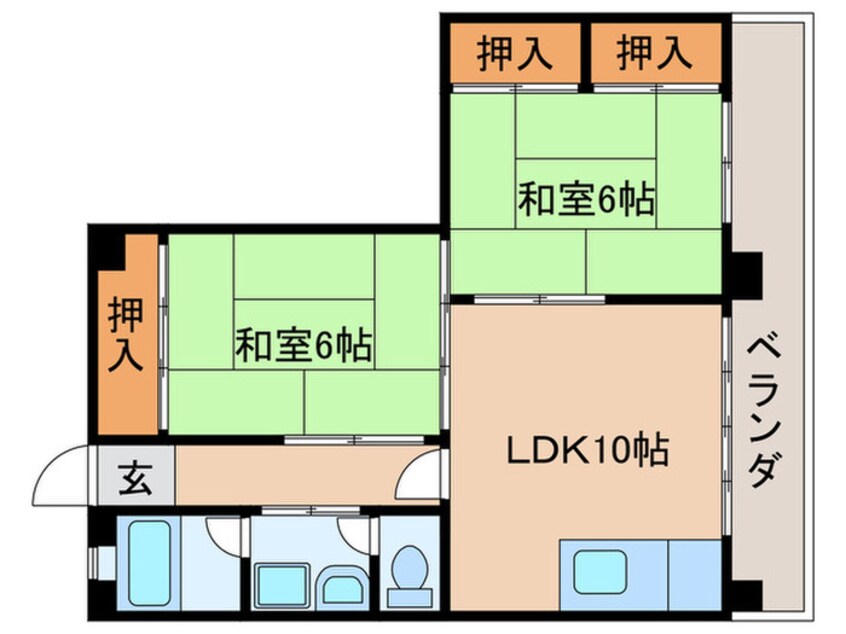 間取図 第二泰水堂ﾋﾞﾙ