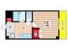 第２小島ビル 1Kの間取り