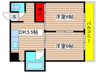 間取図 蜂須賀ビル