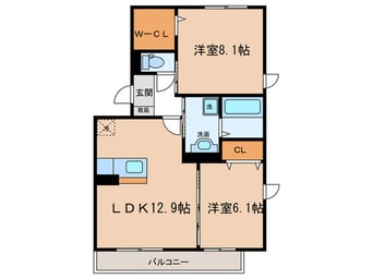 間取図 グランドール正徳