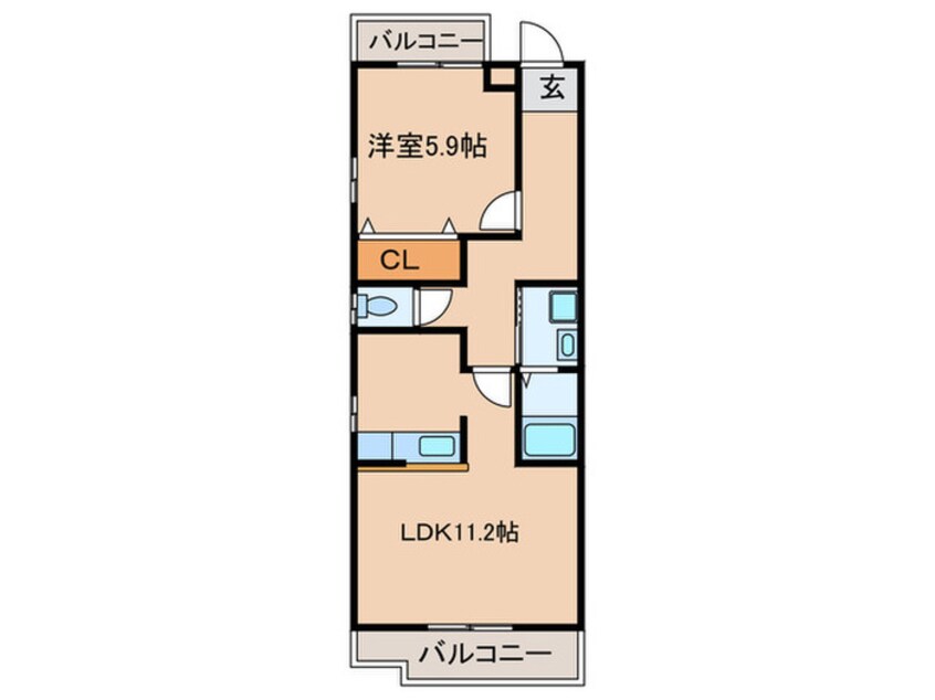 間取図 朝日館