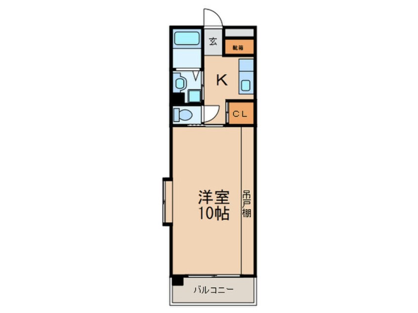 間取図 アーバン東山