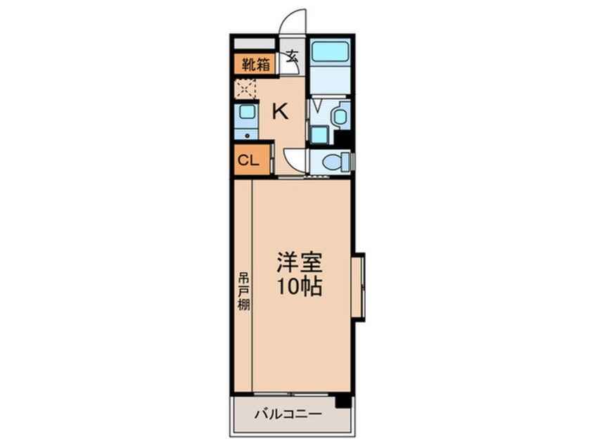 間取図 アーバン東山