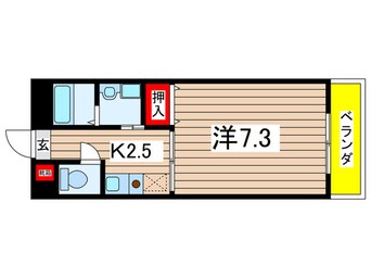 間取図 マルキ－ス川名