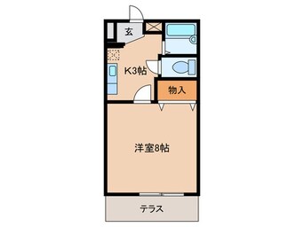 間取図 コーポプリデール