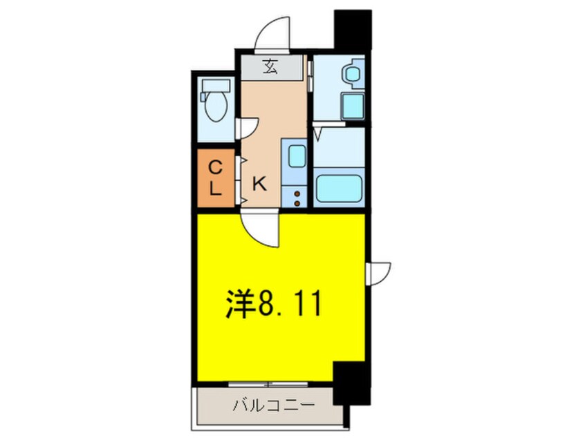 間取図 シャンポール内田橋