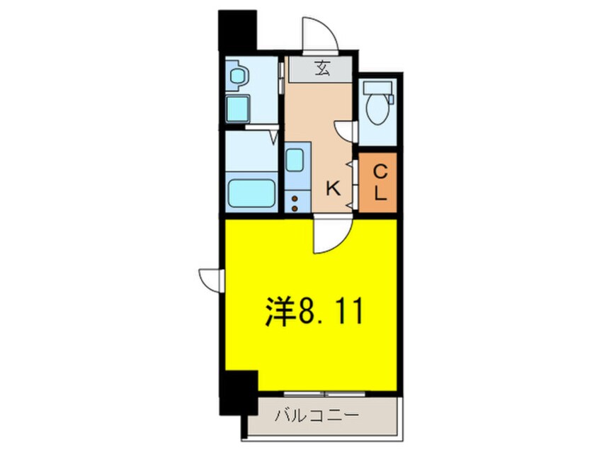 間取図 シャンポール内田橋