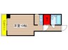 荘苑泉(3A) 1Rの間取り