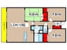 ISM東別院 3LDKの間取り