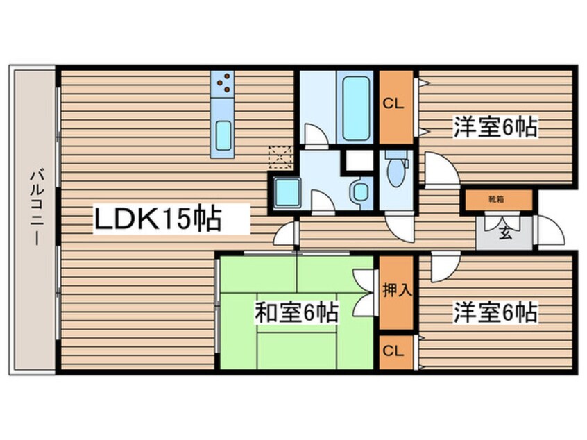 間取図 ISM東別院