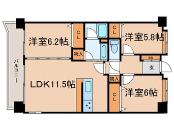 間取図 ISM東別院