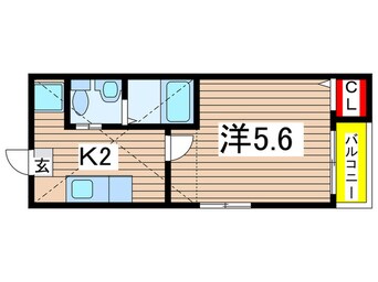 間取図 ペルカルロ白龍町