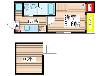 間取図 ペルカルロ白龍町