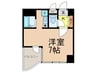 リ－ブル千種 1Kの間取り