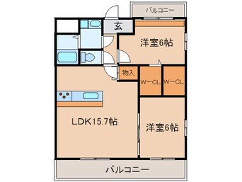 間取図 アバンセ楠