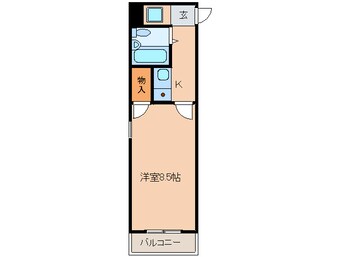間取図 キャピタル上前津