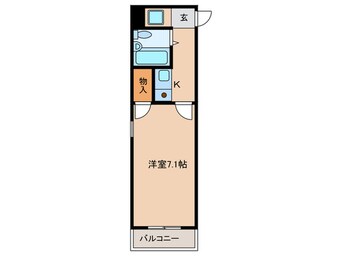 間取図 キャピタル上前津