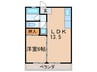 三田ﾋﾞﾙ 1LDKの間取り