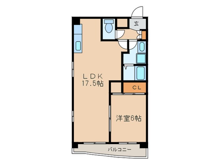 間取り図 ル・ヴァン橘