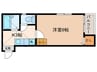 ＭＴコーポ 1Kの間取り